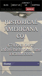 Mobile Screenshot of historicalamericana.com
